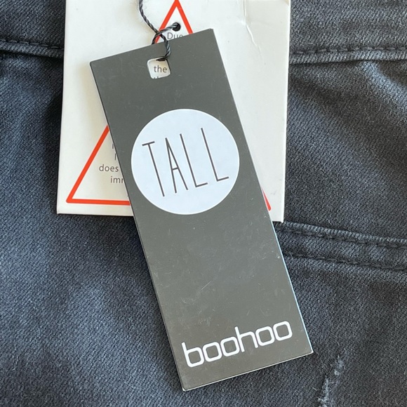 BOOHOO | Tall Ripped Knee Jegging Black - Picture 8 of 12